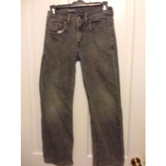LEVI'S 550 RELAXED SIZE 12 26X26 BLACK JEANS - Picture 4 of 4